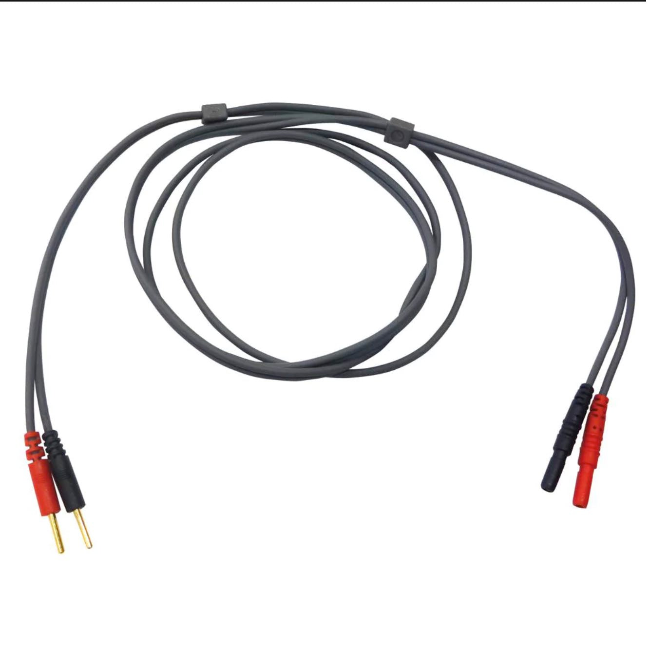 Cable para electroterapia para equipo Nu-Tek Azul (par)