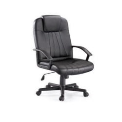 Sillón giratorio ejecutivo MSI de Beracah Medica con base y respaldo acolchados, ajustable en altura, en colores neutros y moderno diseño.