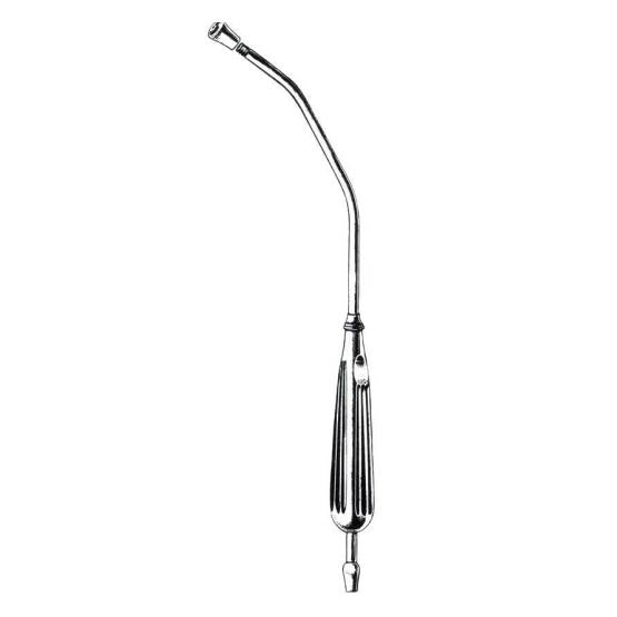 Canula de Yankauer 29 cms acero inoxidable