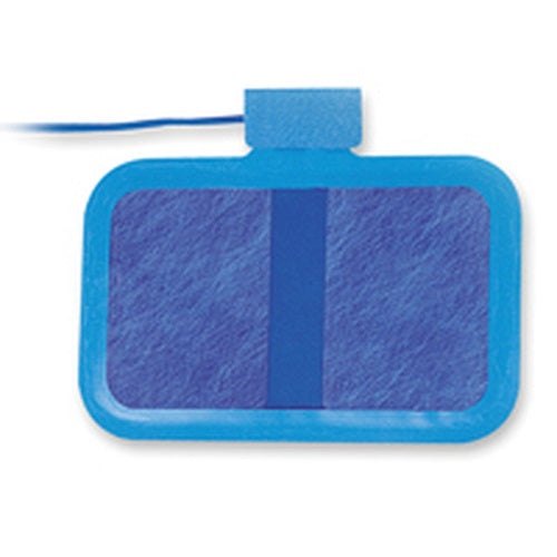 Placa de retorno REM para electrocauterio adulto desechable con cable, compatible con equipos Valleylab, de la marca Beracah Medica.