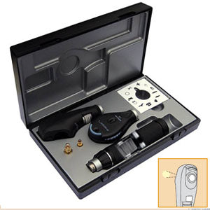Retinoscopio y oftalmoscopio Beracah Medica con luz de xenón, mango recargable tipo C, luz de 3.5 V para exámenes oculares