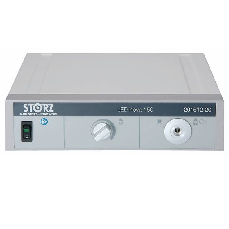 Fuente de luz LED Nova 150 de Beracah Médica, con conexión a 100-240 VAC, para accesorios y refacciones de endoscopios.