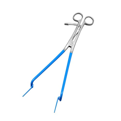 Pinza endocervical de Kogan para electrocirugía de Beracah Medica, instrumento médico de electrodos y pinzas para procedimientos ginecológicos