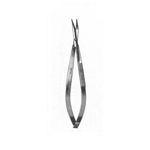 Tijera Westcott de 11.4 cm con punta roma curva, marca MSI, ideal para corte preciso en tareas médicas o profesionales.