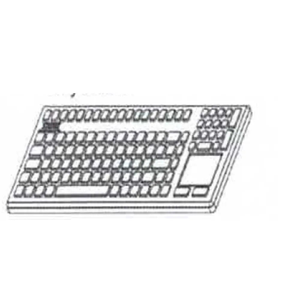 Teclado en español para cámara Image1 S de la marca Beracah Medica, accesorio para endoscopios, vista frontal del teclado.