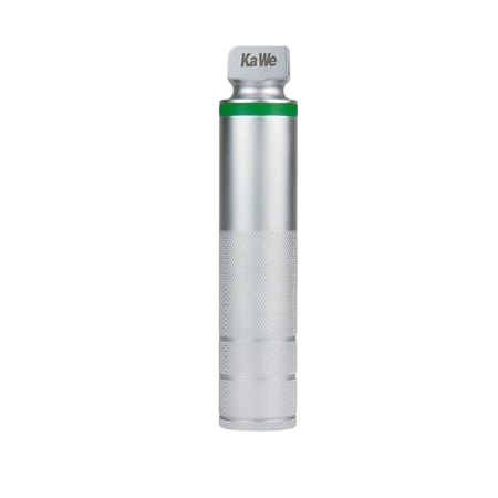 Mango mediano para laringoscopio Beracah Medica con foco Xenon de 2.5V, accesorio para instrumentos médicos de visualización.