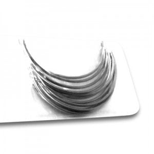 Agujas de punción circulares de 1/2 tamaño, paquete de 12 piezas #5, cuerpo de 38mm, marca Beracah Medica.