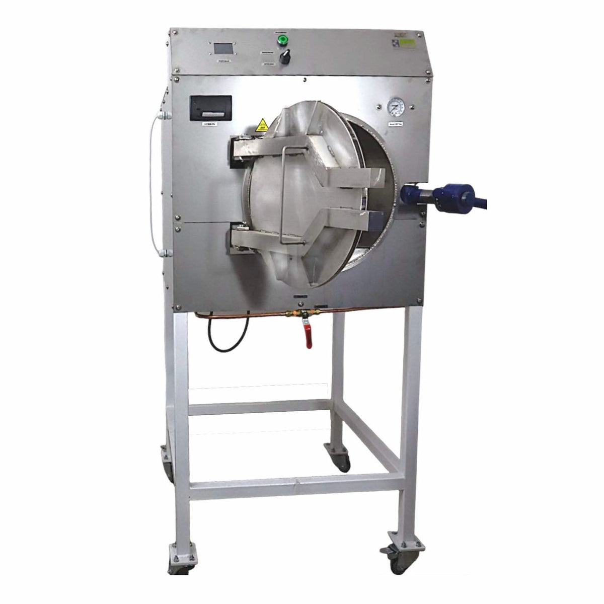Autoclave de mesa Beracah Medica para esterilizar alimentos, 75 litros, cámara de 40x60 cm, acero inoxidable.