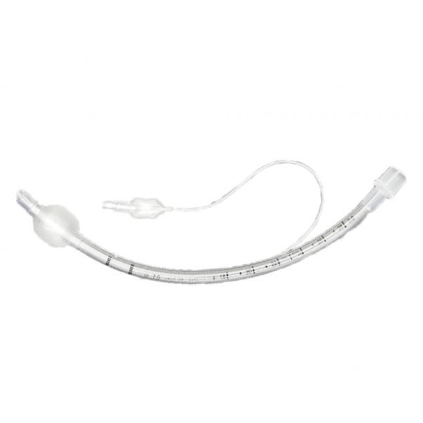 Tubo endotraqueal con globo de 3.5 mm de Beracah Medica, paquete con 10 piezas, visible en la imagen.