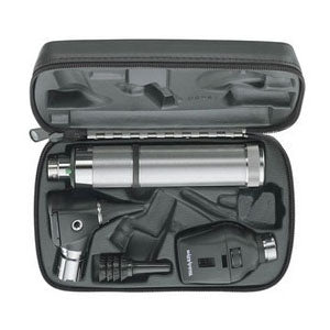 Estuche de diagnóstico recargable halógeno MSI de 3.5V con componentes visibles y diseño compacto de Beracah Médica.