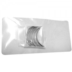 Agujas de punción de 3/8 de círculo, paquete de 12, marca Beracah Médica, ojo automático, 8x20mm, para uso médico.