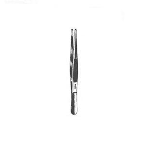 Pinza de disección Beracah Medica con dientes de 5 1/2 pulgadas, herramienta quirúrgica para disección.