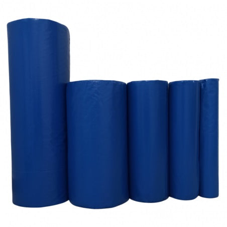 Set de 5 cilindros terapéuticos MSI de Beracah Medica, utilizados para terapia física y rehabilitación.