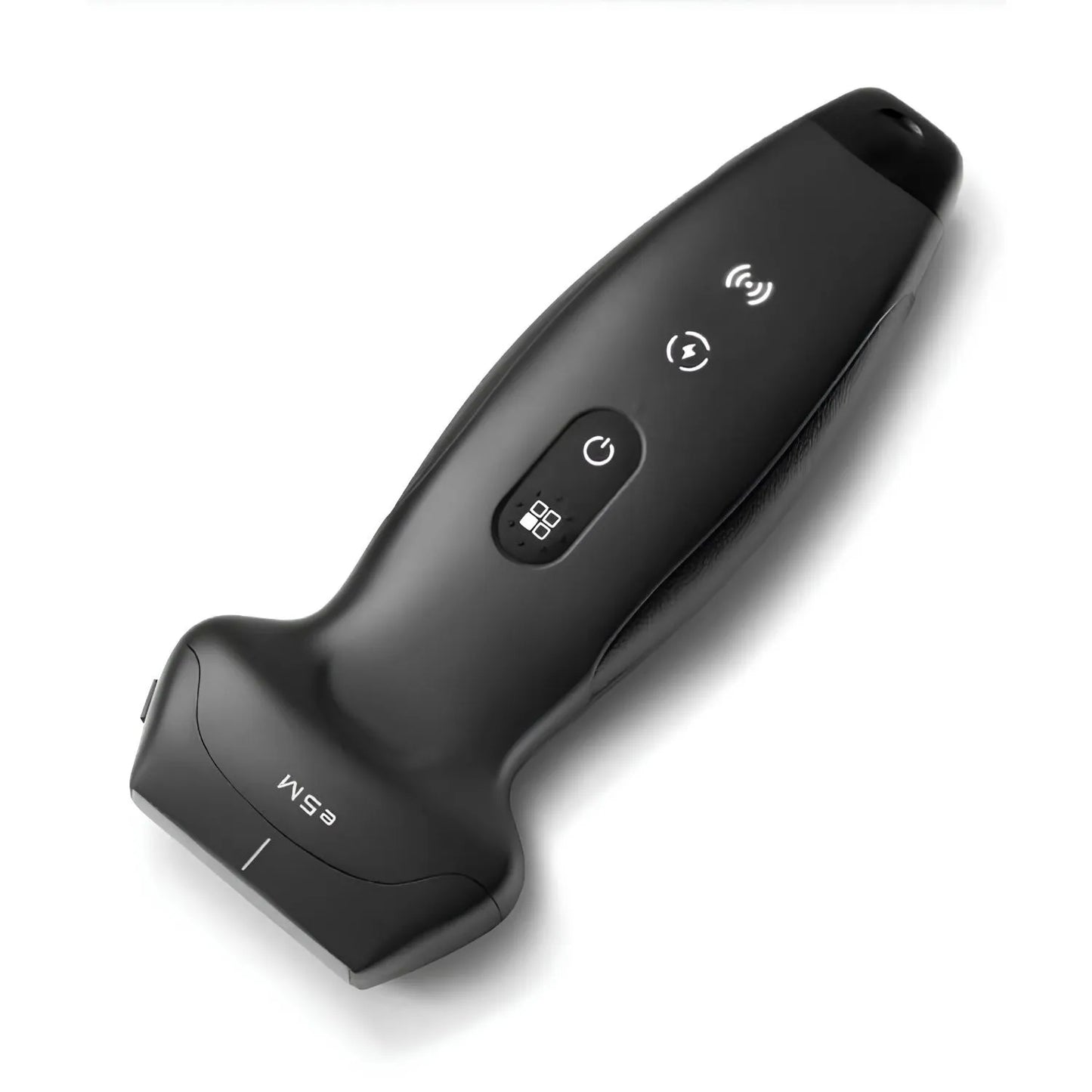 Sistema de ultrasonido portátil inalámbrico TE Air e5M de Beracah Medical, dispositivo compacto y fácil de usar para diagnóstico médico.