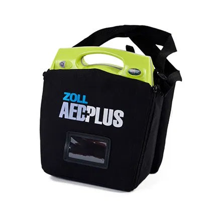 Maletín suave de reemplazo para AED PLUS MSI de Beracah Medica, con cierre y asa para transporte fácil.