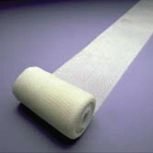 Vendas elásticas Scotch cast blancas Beracah Medica, 12.5cm x 3.65m, caja con 10 rollos, para inmovilización y soporte médico