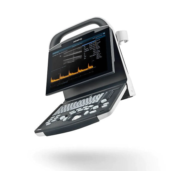 Ultrasonido portátil Beracah Medica Mod. DP20 P-W con pantalla de 12.1" y transductores convexo y endocavitario.