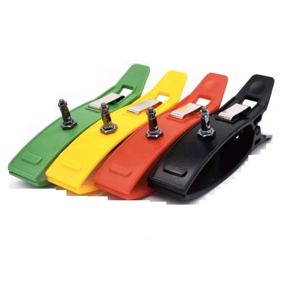 Pinzas para extremidades adulto para ECG de la marca Beracah Médica, juego de 4 accesorios para electrocardiógrafos.