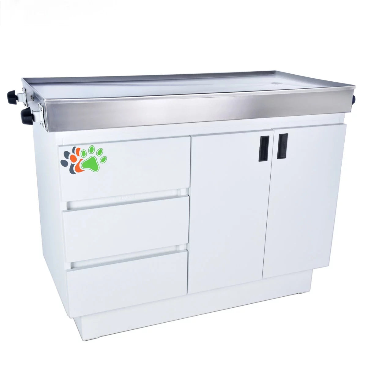 Mesa de exploración veterinaria MSI de Beracah Médica con capacidad de carga de 100 kg, superficie resistente y ajustable
