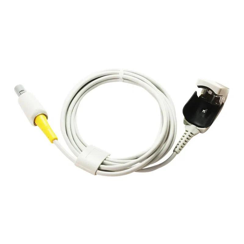 Sensor para medición de saturación de oxígeno SPO2 para monitores de paciente Beracah Medica, compatible con modelos M15 y M12.