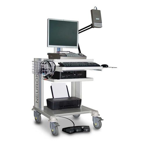 Equipo de potenciales evocados y electromiografía de 4 canales Beracah Medica Neuronica 5 con software y sistema de cómputo para neurología