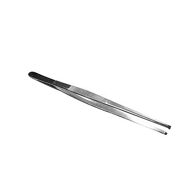 Pinza de disección de 18 cm con dientes de acero alemán premium, herramienta médica de precisión de la marca Beracah Medica.