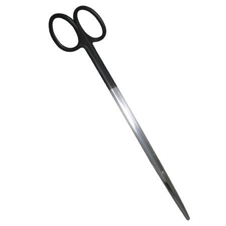 Tijera Metzenbaum Super Cut recta de 18 cm de la marca Beracah Medica, con hojas afiladas y mango ergonómico para cirugía.