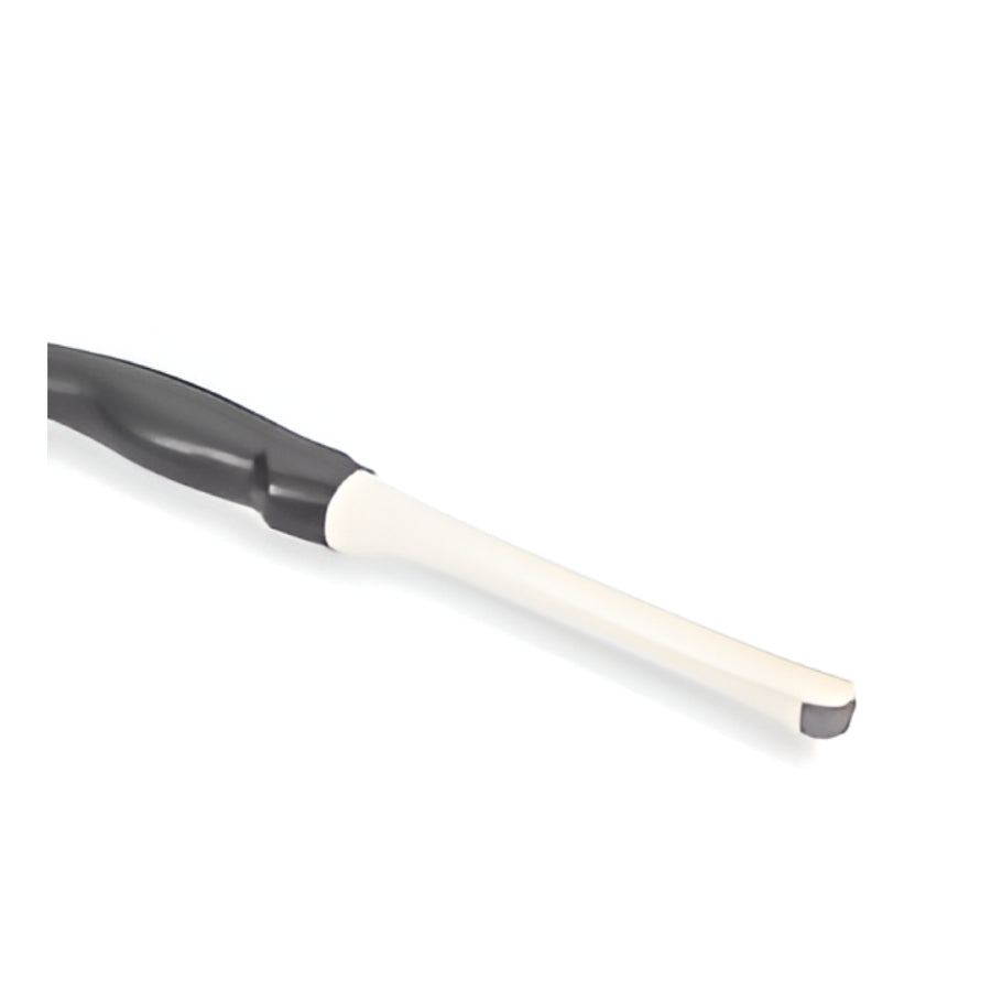 Transductor endocavitario Beracah Medica EC3-10 MHz para uso vaginal y rectal en serie E-cube, con cable y superficie de contacto.