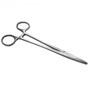 Porta agujas de Mayo Hegar de 16 cm en acero alemán, herramienta médica de alta calidad, con mango ergonómico y diseño duradero.