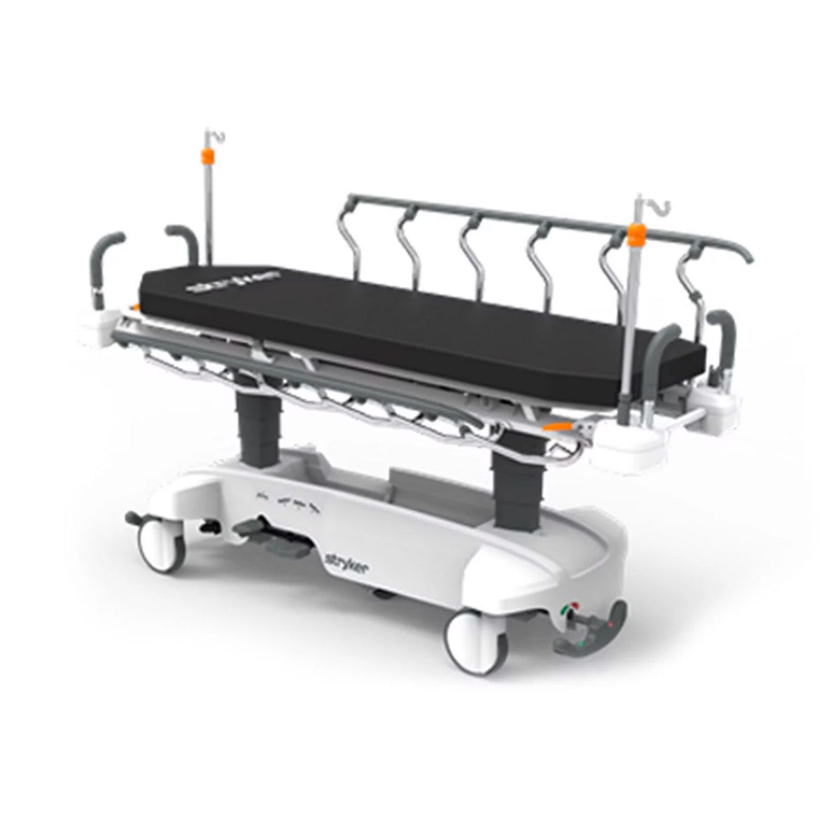 Camilla para recuperación y traslado Beracah Medica ST1, resistente hasta 215 kilos, ideal para transporte y atención médica.