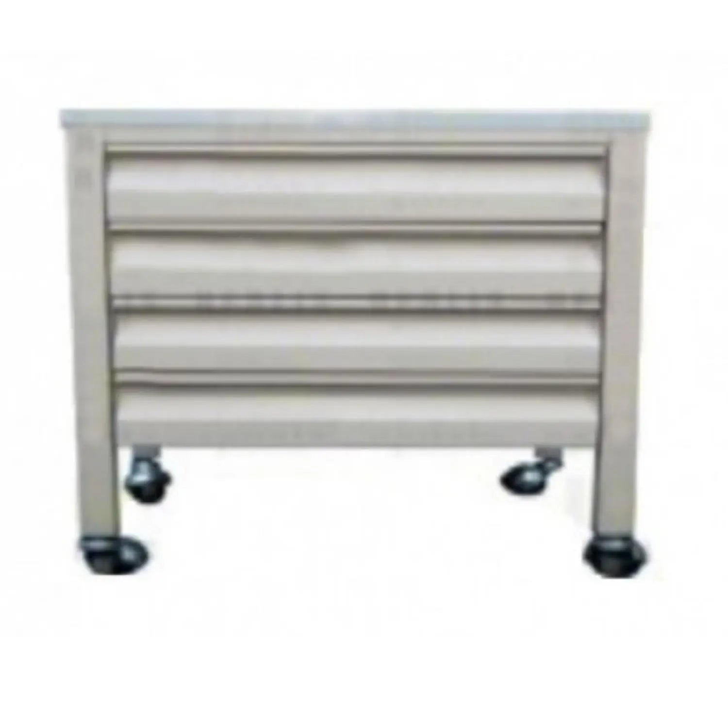 Carro cajonero de acero inoxidable 50x45x60cm