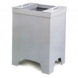 Tanque completo de revelado MSI de acero inoxidable de Beracah Medica, con tapa y válvulas para procesos de laboratorio.