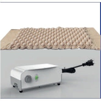 Colchon antiescaras con compresor economico soporta hasta 130 kg