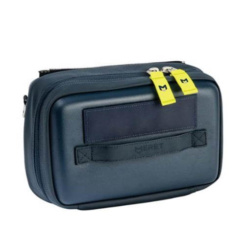 Mochila vacía Beracah Medica Módulo MEDKIT PRO X TS2 Ready azul, diseñada para equipamiento médico, vista frontal