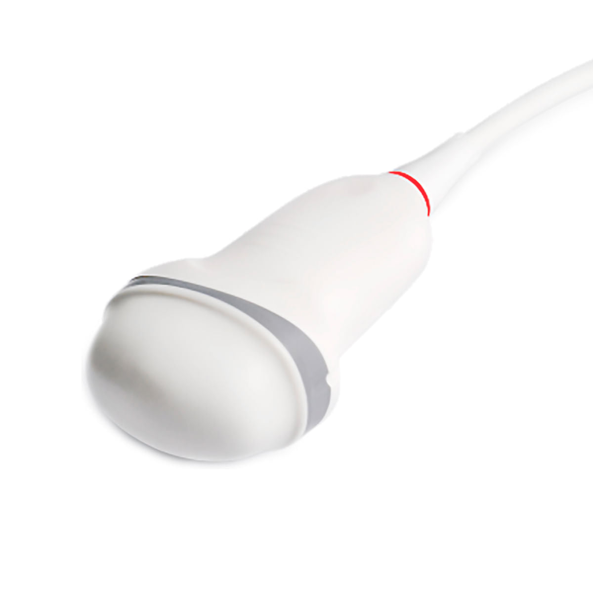 Transductor volumétrico para ultrasonido DC40 y DC70 de Beracah Médica, muestra el cabezal y conexiones en la imagen.