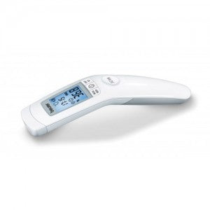 Termómetro infrarrojo digital clínico Beracah Medica para medición sin contacto de temperatura corporal.