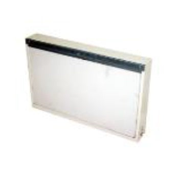 Negatoscopio doble de pared MSI de Beracah Médica con estructura esmaltada para uso médico en clínicas.