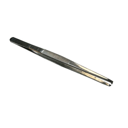 Pinza de disección de 13 cm con dientes, marca Beracah Medica, herramienta quirúrgica para procedimientos médicos precisos
