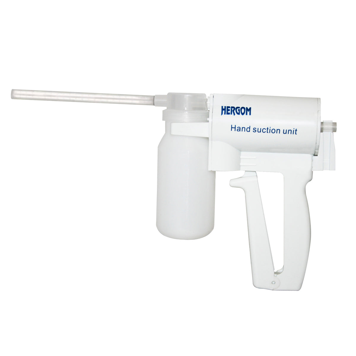Aspirador manual Beracah Medica modelo 7B-1 con mango y boquilla, diseñado para limpieza portátil y eficiente.