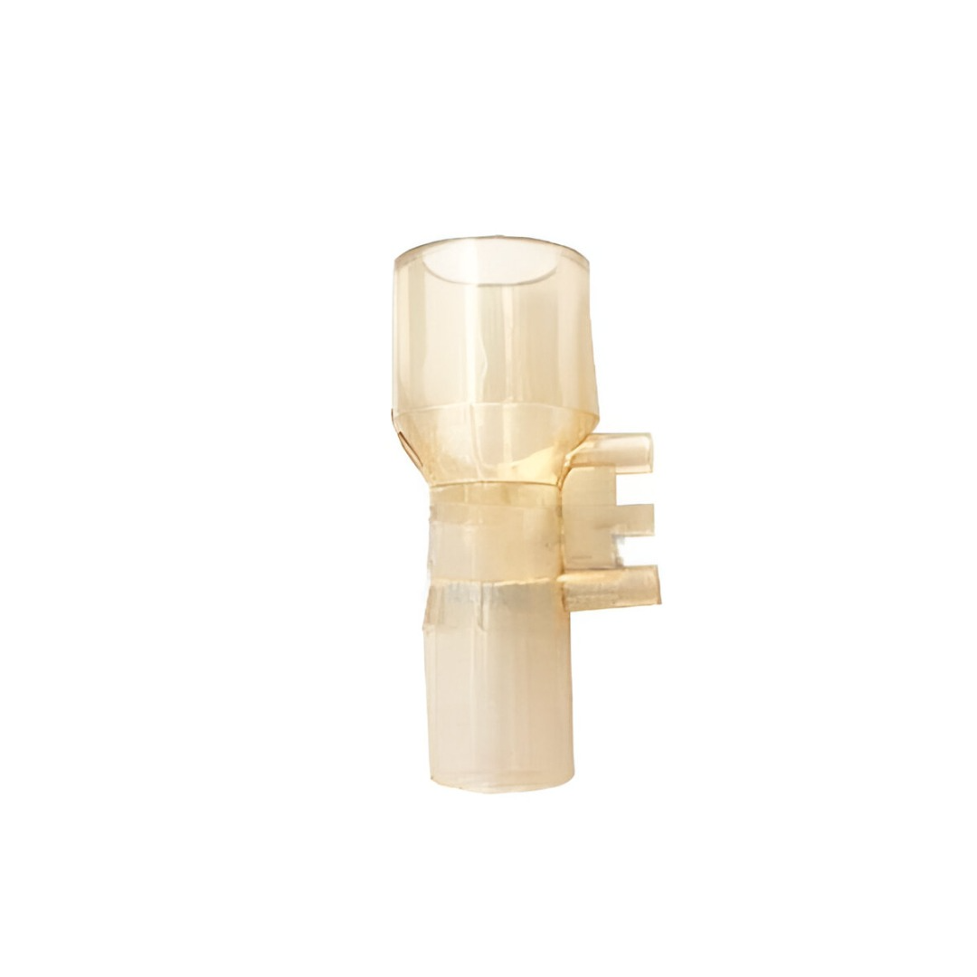 Sensor de flujo adulto reutilizable MSI de Beracah Medica, con detalles visibles del dispositivo para monitoreo médico.
