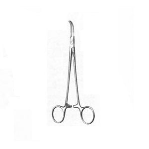 Pinza hemostática Gemini-Mixter MSI de 11 pulgadas, mandíbula curva, marca Beracah Médica, para procedimientos médicos precisos.