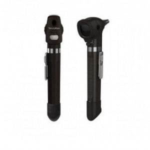 Equipo diagnóstico LED MSI negro de 3 lúmenes, luz brillante y compacta, marca Beracah Médica, para inspección médica.