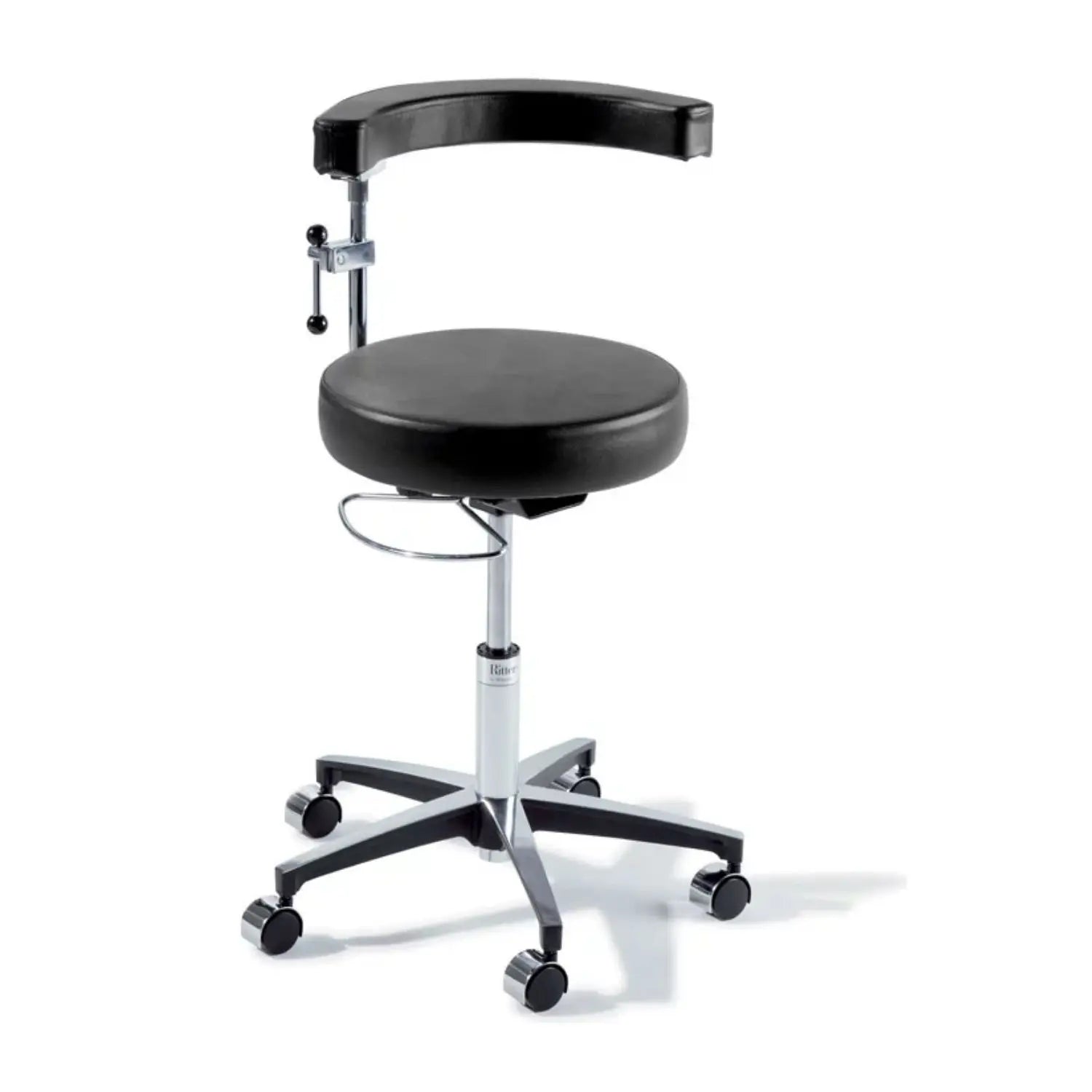 Taburete clinico Ritter 279 Air Lift color citrico