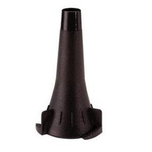 Especulos desechables para otoscopio adulto de 4.25 mm, paquete con 34 piezas, marca Beracah Médica, en caja de 25 paquetes