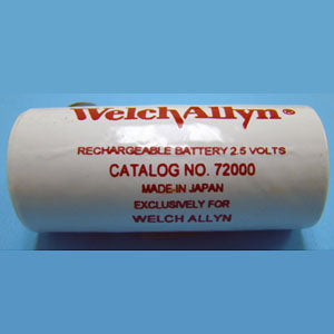 Bateria recargable 2.5V color roja