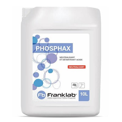 Neutralizante desincrustante ácido Beracah Medica para lavadoras y instrumentos quirúrgicos, caja con 4 bidones de 5L.