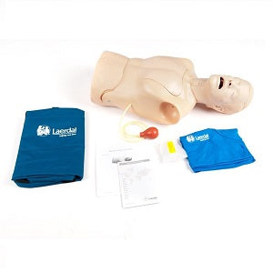 Simulador de cuidado de tubo y tráquea de Beracah Médica para entrenamiento en técnicas de manejo y atención médica.