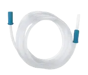 Tubo de succión no esterilizado precortado de 1/4" x 10 pies con conector, paquete de 100 unidades de la marca Beracah Médica