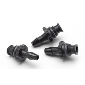 Conector plástico tipo Luer hembra Beracah Médica, paquete con 10 unidades para conexiones médicas.