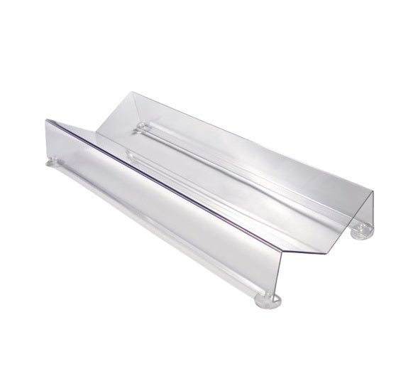 Posicionador veterinario radiotransparente grande de 90 cm de la marca Beracah Medica, con soporte y superficie plana para exámenes.